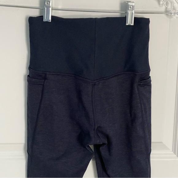 Athleta Exhale Stash Pocket Heel Tight in SoftLuxe Navy Blue  - 36295 - Picture 9 of 13